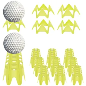 15pcs Golf Mat Tees Plastic Golf Simulator Tees for Winter Turf and Low Golf Simulator Tees,Driving Range Home Training Golf Tees Tools