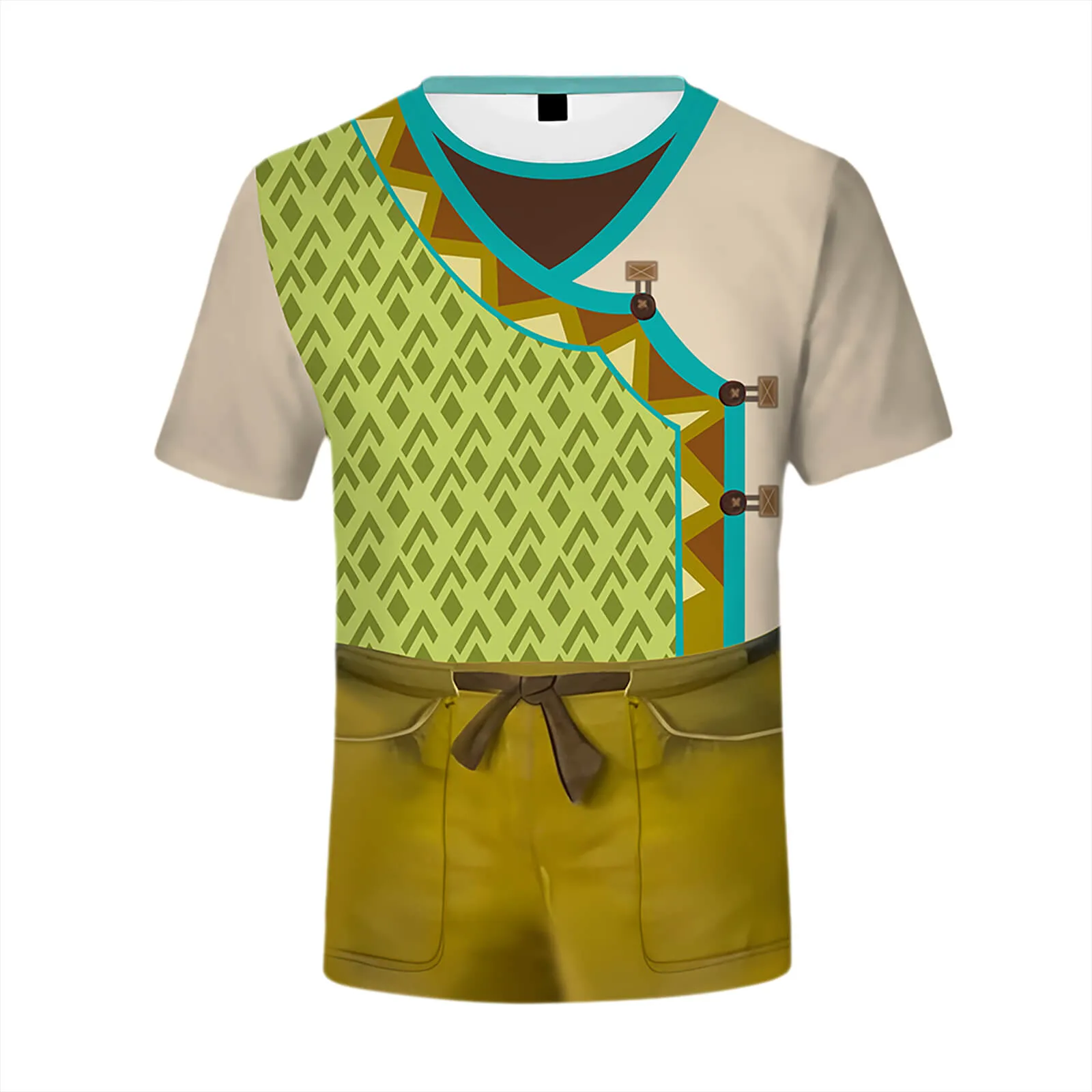 Adult Ethan Clade T-shirt Fashion Searcher Clade Cosutme Callisto Mal Short Sleeve Shirt