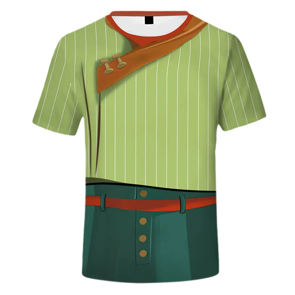 Adult Ethan Clade T-shirt Fashion Searcher Clade Cosutme Callisto Mal Short Sleeve Shirt