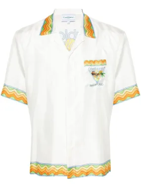 Afro Cubism silk shirt
