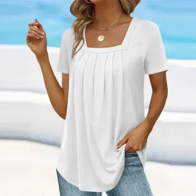 AURORA - PLEATED SHIRT
