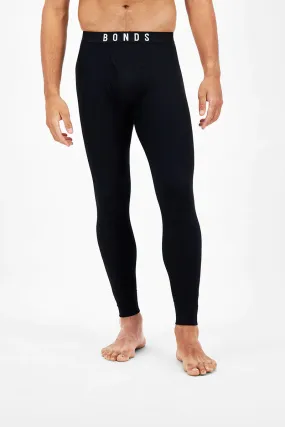 Bonds Thermal Rib Long Johns | Black