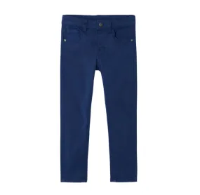 Boy's Slim Fit Pants- Lagoon