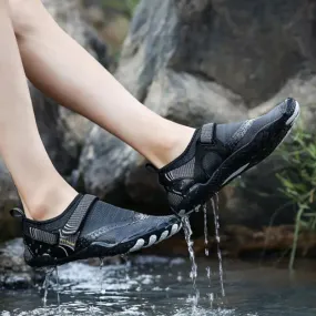 Elastic Quick Dry Aqua Shoes Plus Size Nonslip Water Shoes For Women Men - Breathable Surfing Swimming Beach Sneakers