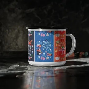 Enamel Camp Cup - Merry Christmas