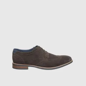 FLORSHIEM ARCUS BROWN SUEDE