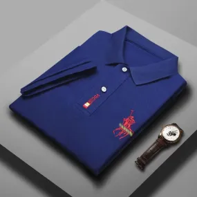 Men's Golf T-Shirts Short Sleeve Polo with Embroidered Logo TS35