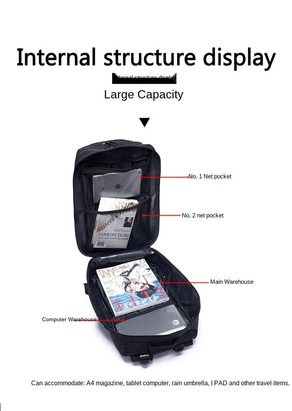 Military Tactical Hiking Backpacks Bags