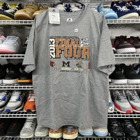 NCAA Basketball Apparel 2013 Final Four Atlanta Graphic T-Shirt Crew Neck Sz XL