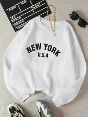 New York USA sweatshirt