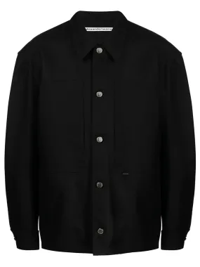 Oversized Pocket Shirt In Cotton Twill