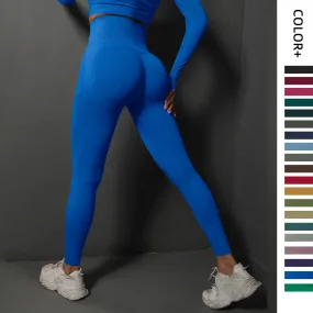 Seamless Gym Leggings Women Yoga Pants High Waist Booty Lift