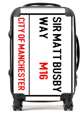 Sir Matt Busby Way Suitcase / Luggage