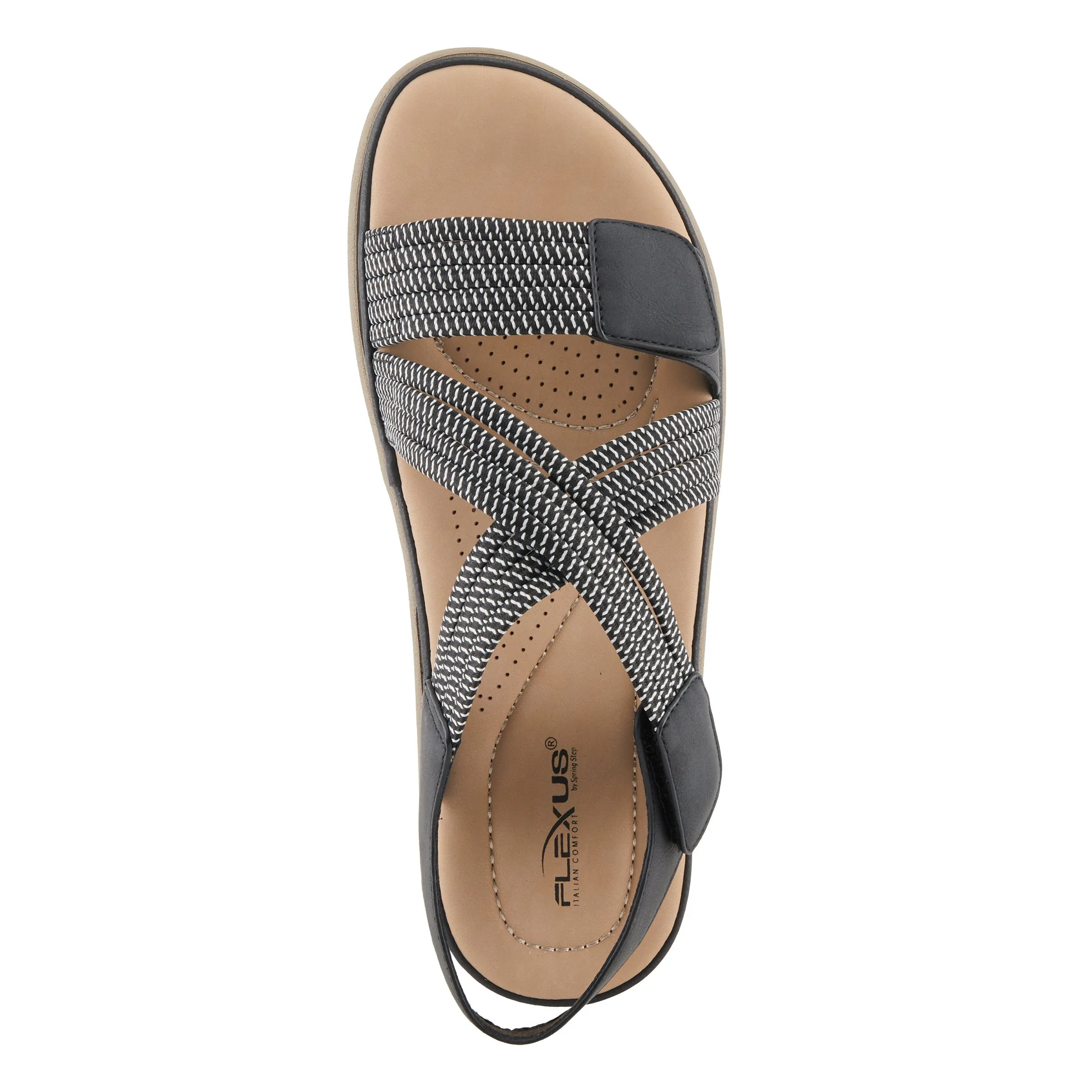 Spring Step Shoes  Flexus Crossbeam Sandals Women’s Vegan Leather Comfort 1.5"