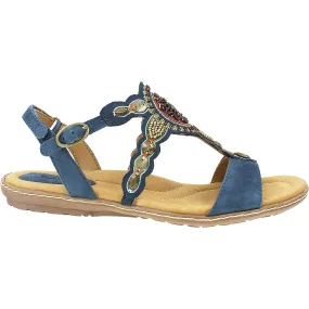 Women's Earth Sunbeam Moroccan Blue Suede